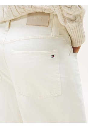 Jeans Blanco Denim De Corte Barrel Tommy Hilfiger