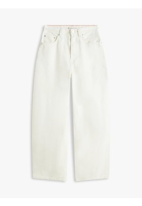 Jeans Blanco Denim De Corte Barrel Tommy Hilfiger