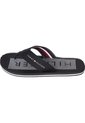 Sandalias Con Logo Bordado Hombre Negro Tommy Hilfiger de Tommy Hilfiger