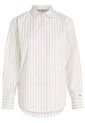 Camisa 1985 Collection Con Corte Amplio Mujer Beige Tommy Hilfiger de Tommy Hilfiger