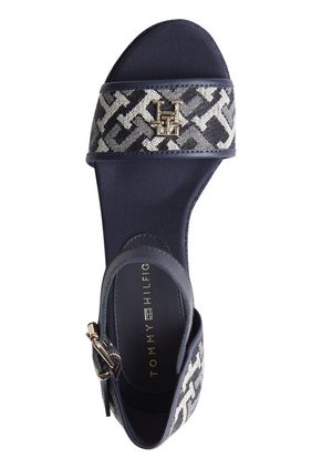 Sandalias De Cuña Alta Tipo Alpargata Mujer  Tommy Hilfiger