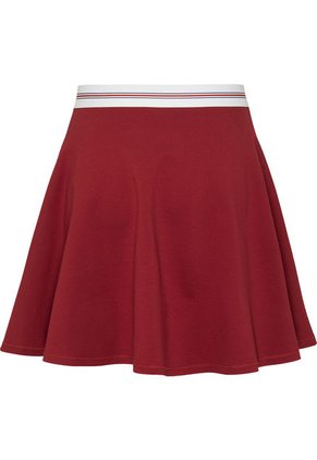 Falda Rojo Con Logo En La Cintura Tommy Jeans