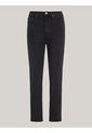 Jeans Negro Ajustados Tobilleros De Talle Alto Tommy Hilfiger de Tommy Hilfiger