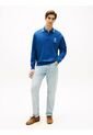 Buzo Azul De Rugby Amplio Con Cuello Ribeteado Tommy Hilfiger de Tommy Hilfiger