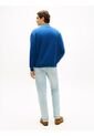 Buzo Azul De Rugby Amplio Con Cuello Ribeteado Tommy Hilfiger de Tommy Hilfiger