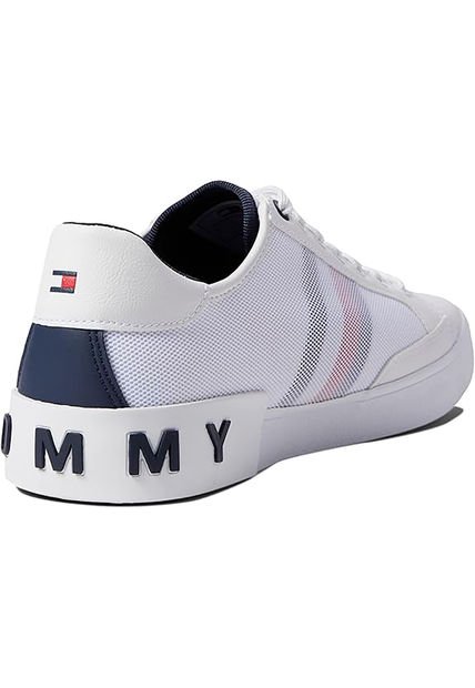 Tenis Blancos Clasicos Para Hombre Tommy Hilfiger