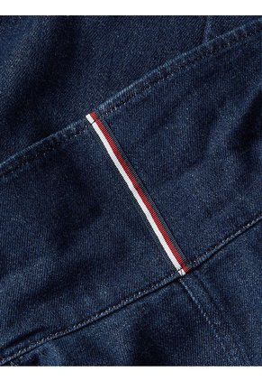 Chaqueta De Jeans Con Cinta Anudable Para Mujer