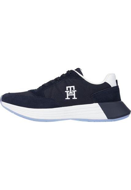 Tenis Azul De Running Classics Elevated Tommy Hilfiger