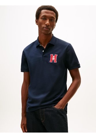 Polo Azul Marino De Corte Regular Con Logo Gráfico Tommy Hilfiger Tommy Hilfiger