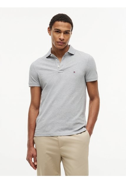 Polo Gris Slim 1985 Tommy Hilfiger