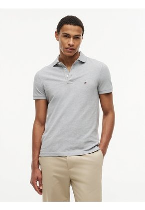 Polo Gris Slim 1985 Tommy Hilfiger