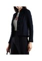 Chaqueta Azul Abierta En Tejido Ponte Con Banda Decorativa Tommy Hilfiger de Tommy Hilfiger