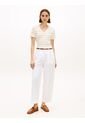 Camiseta Beige Slim Con Cuello En V Tommy Hilfiger de Tommy Hilfiger