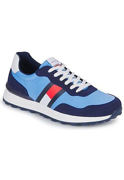 Tenis Deportivas Para Niños Azul Tommy Hilfiger