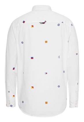 Camisa Archive De Corte Clásico Con Logos Hombre Blanco Tommy Jeans