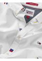 Camisa Archive De Corte Clásico Con Logos Hombre Blanco Tommy Jeans de Tommy Hilfiger