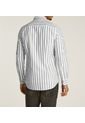 Camisa Verde Oxford De Rayas Tommy Hilfiger de Tommy Hilfiger