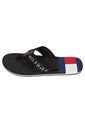 Sandalias Flip Flop Negro Banderahombre De Playa Negro Tommy Hilfiger de Tommy Hilfiger