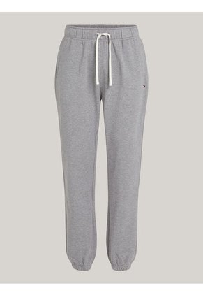 Joggers Gris De Felpa Con Bajo Elástico Tommy Hilfiger