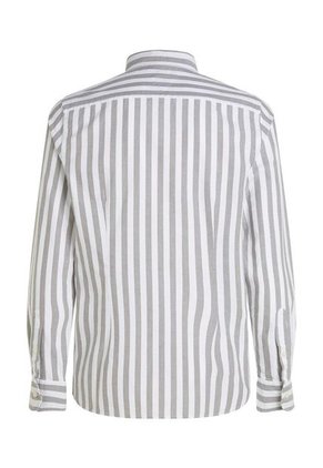 Camisa Verde Oxford De Rayas Tommy Hilfiger