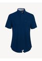 Camisa Manga Corta Hombre Azul Tommy Hilfiger de Tommy Hilfiger