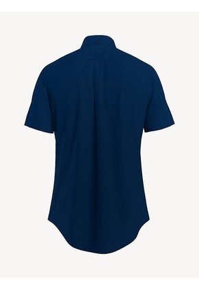 Camisa Manga Corta Hombre Azul Tommy Hilfiger