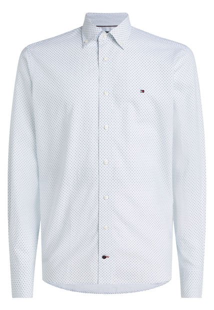 Camisa Oxford Con Corte Regular Hombre  Tommy Hilfiger