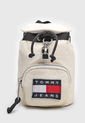 Morral Mini Beige-Negro-Rojo Tommy Hilfiger de Tommy Hilfiger