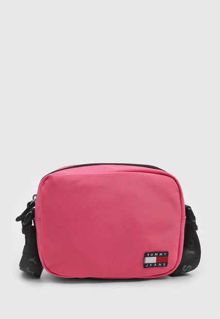 Bolso Manos Libres Rosa Fandango-Negro Tommy Hilfiger