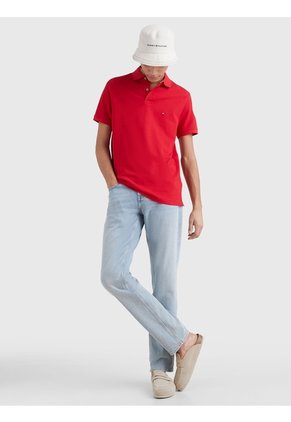 Polo Para Hombre Rojo Tommy Hilfiger