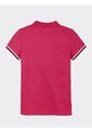 Polo Niña Manga Corta Rojo Esencial Tommy Hilfiger de Tommy Hilfiger