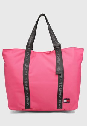 Bolso Fucsia-Negro Tommy Hilfiger