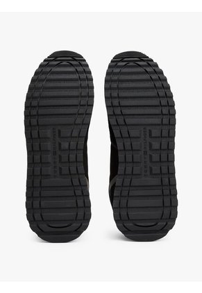 Tenis Negro Con Logo Tommy Hilfiger