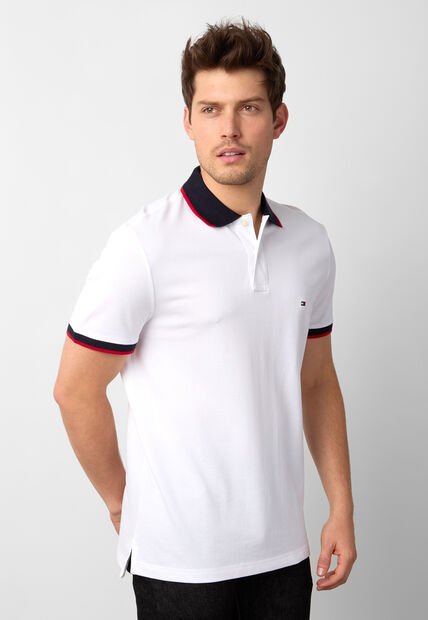 Polo TOMMY HILFIGER Blanco