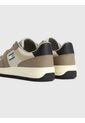 Tenis En Piel De Gran Calidad Hombre Beige Tommy Hilfiger de Tommy Hilfiger
