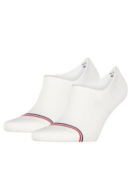 Pack Blanco De Dos Pares De Medias Tobilleros Tommy Hilfiger