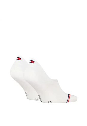 Pack Blanco De Dos Pares De Medias Tobilleros Tommy Hilfiger