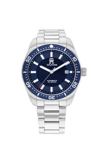 Reloj Tommy Hilfiger Modelo 1710591 Plateado Hombre