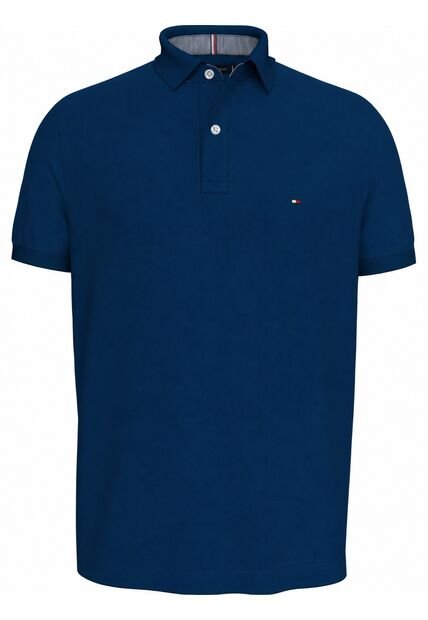 Polo Azul 1985 De Corte Regular Tommy Hilfiger