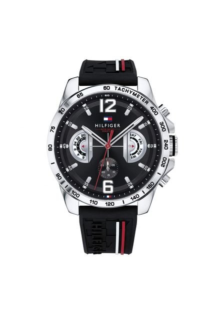 Reloj Para Hombre Tommy Hilfiger Decker 1791473 Negro