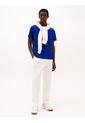 Camiseta Azul De Cuello Redondo Tommy Hilfiger de Tommy Hilfiger
