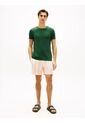 Camiseta Verde De Cuello Redondo Y Corte Extra Slim Tommy Hilfiger de Tommy Hilfiger