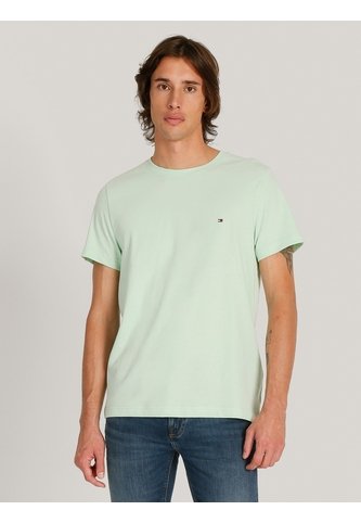 Camiseta Verde Essential Con Logo Tommy Hilfiger Tommy Hilfiger