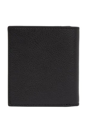 Billetera Negra Plegable Vertical Tommy Hilfiger