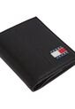 Billetera Negra Plegable Vertical Tommy Hilfiger de Tommy Hilfiger