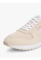 Tenis Beige De Ante Con Suela Dentada Tommy Hilfiger de Tommy Hilfiger