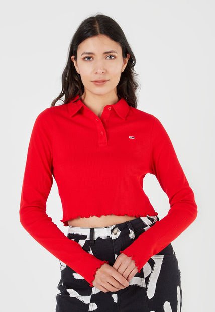Camiseta Rojo Tommy Jeans