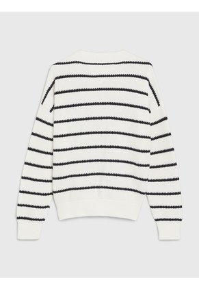 Saco Manga Larga Para Niña Blanco Tommy Hilfiger