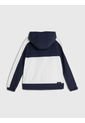 Cortavientos Azul Para Niño Oscura Color Block Con Diseño De Chicago Tommy Hilfiger de Tommy Hilfiger