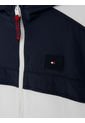 Cortavientos Azul Para Niño Oscura Color Block Con Diseño De Chicago Tommy Hilfiger de Tommy Hilfiger